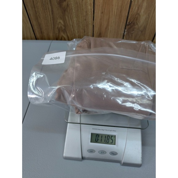 Boho Harem Drop Crotch Jumpsuit Women Large Taupe Brown Slouchy Relaxed Fit READ - Picture 6 of 6